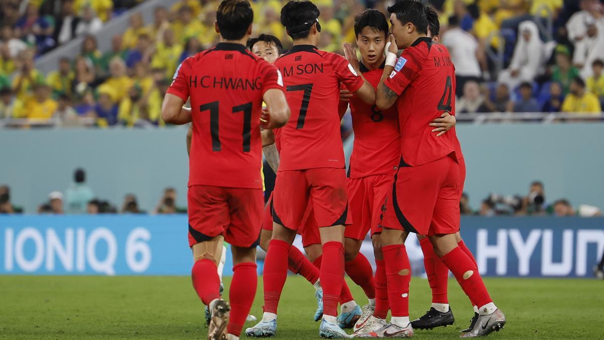 Mundial de Fútbol 2022: Brasil - Corea del Sur