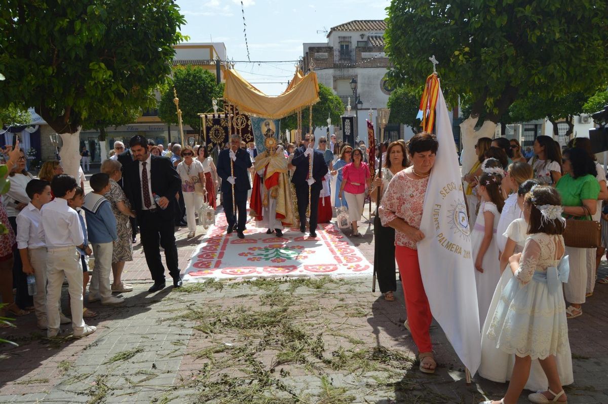 Procesión del Corpus en Fuente Palmera.