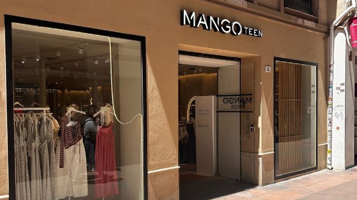 El establecimiento de Mango Teen de la calle Nueva, en Málaga.