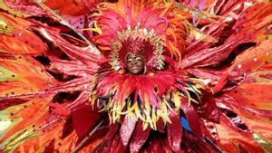 La Reina Júnior del Carnaval de Puerto España, en Trinidad y Tobago, en febrero de hace dos años.
