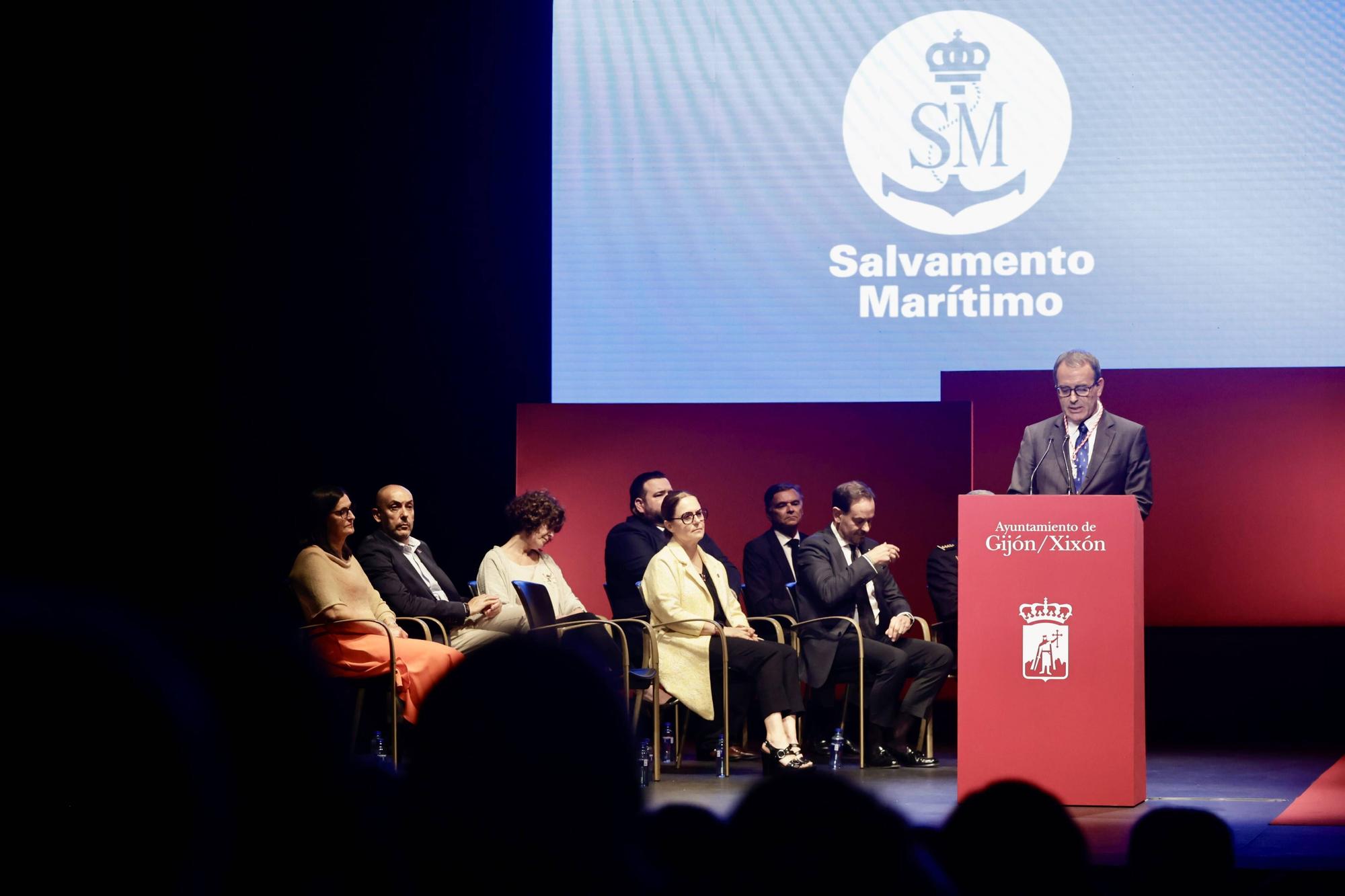 Entrega de las medallas de la ciudad de Gijón