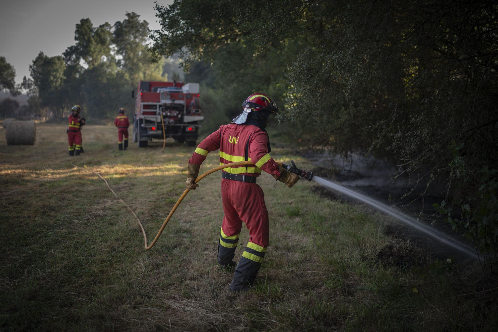 Incendio en Verín