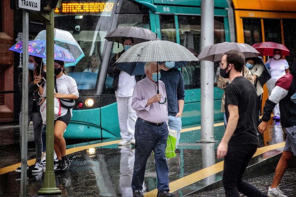 Lluvias en Tenerife