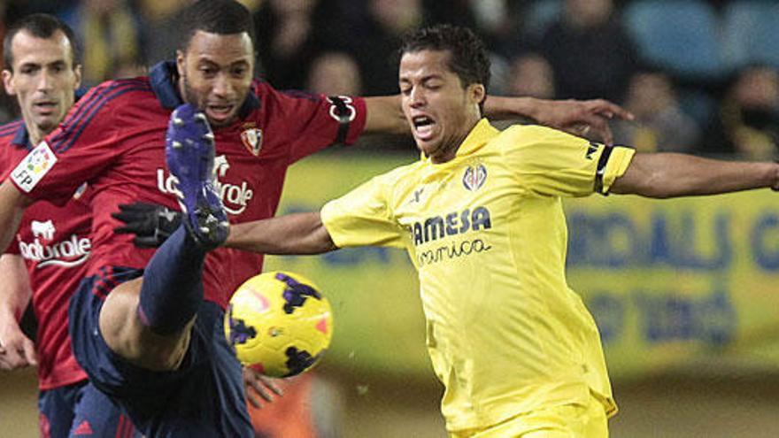 Imagen del partido Villarreal-Osasuna.