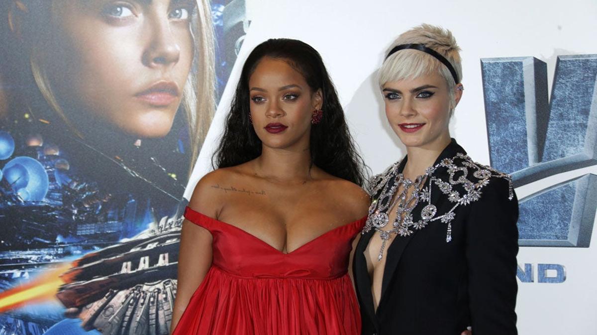 Rihanna y Cara Delevingne de estreno