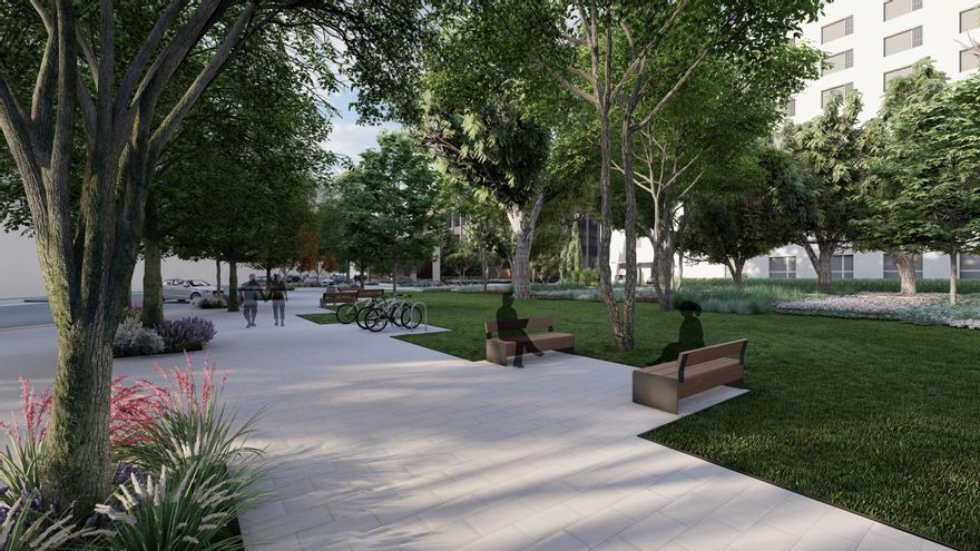 Emasesa aprovecha la reurbanización de Juan Sebastián Elcano por la obra de KKH para sustituir sus redes
