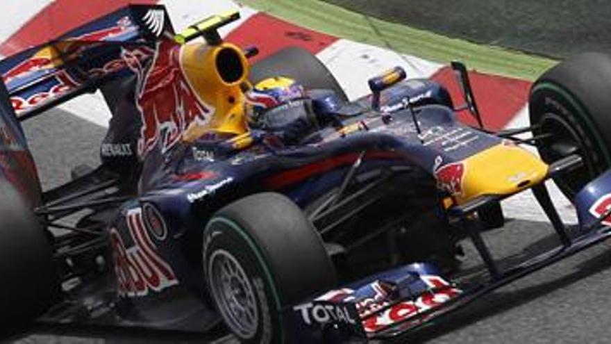 Mark Webber logra el GP de España de Fórmula 1.
