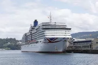 Escala regalada del crucero 'Arcadia' en Vigo