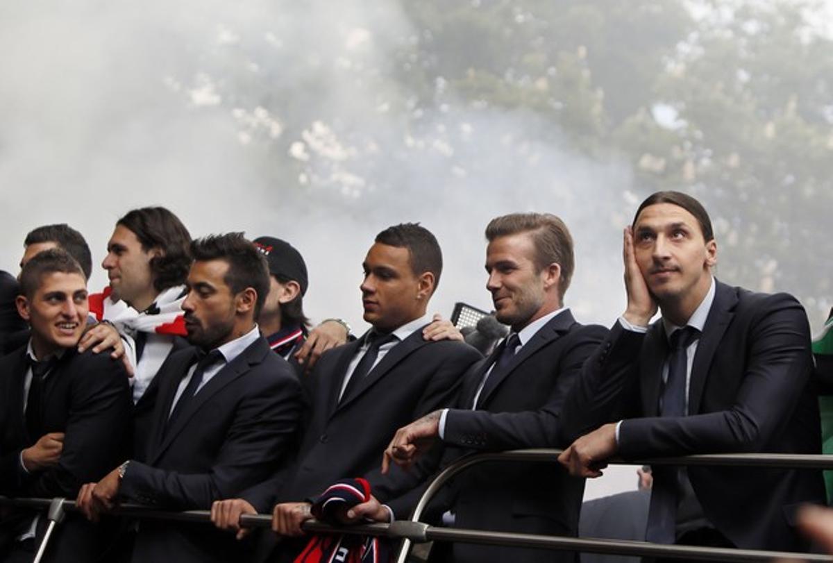 La rúa del PSG La rúa del PSG