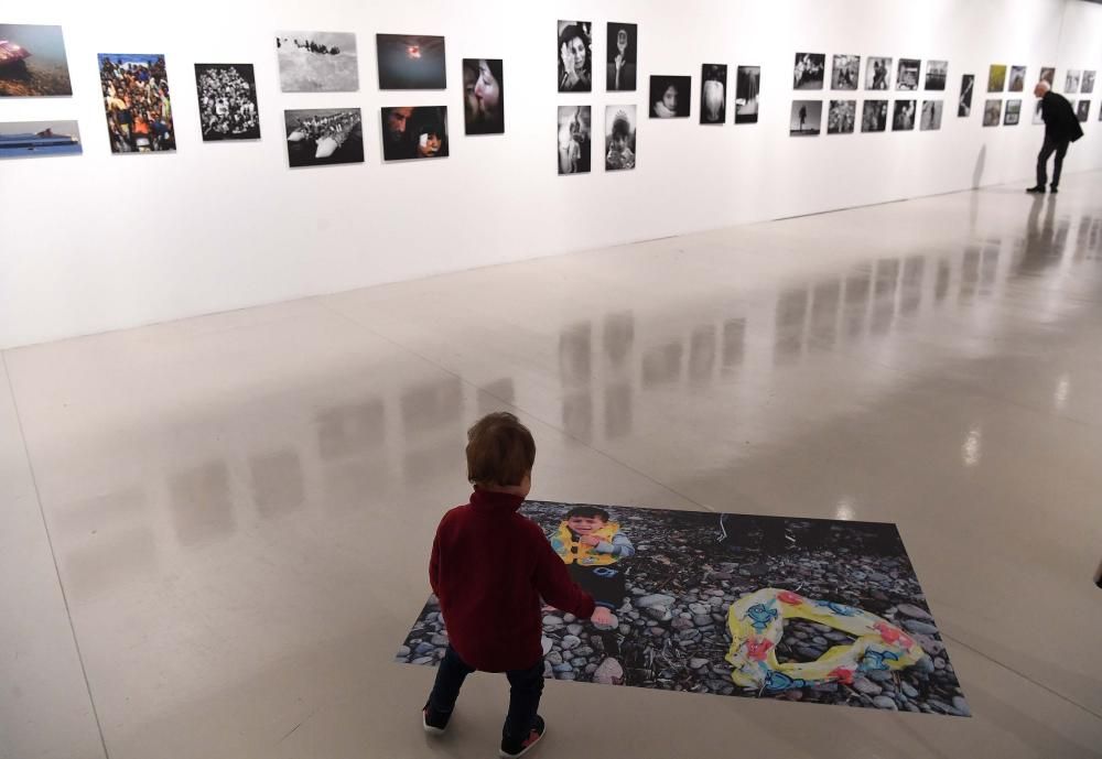 A normal exhibe até o 26 de xullo a mostra 'Éxodo' sobre o camiño que percorren as persoas que se vén obrigadas a abandonar a súa terra.