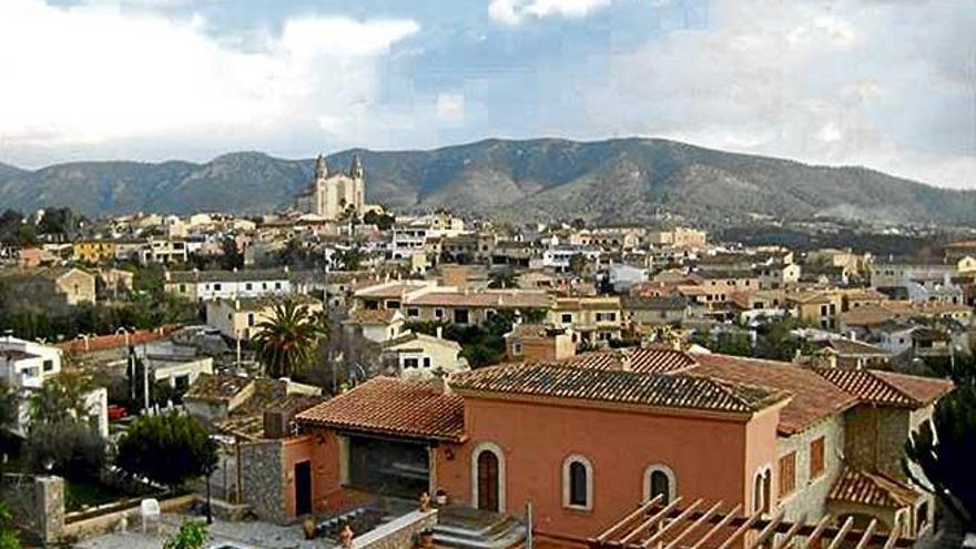 Panorámica general de Calvià vila, localidad donde se encuentra Son Font.