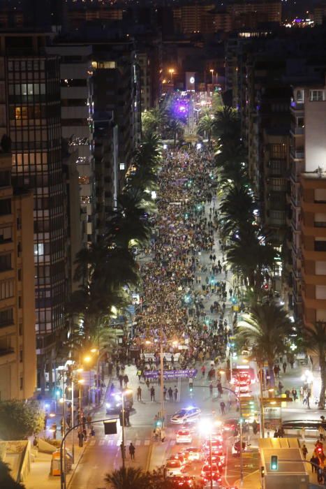 Manifestación del 8M en Alicante