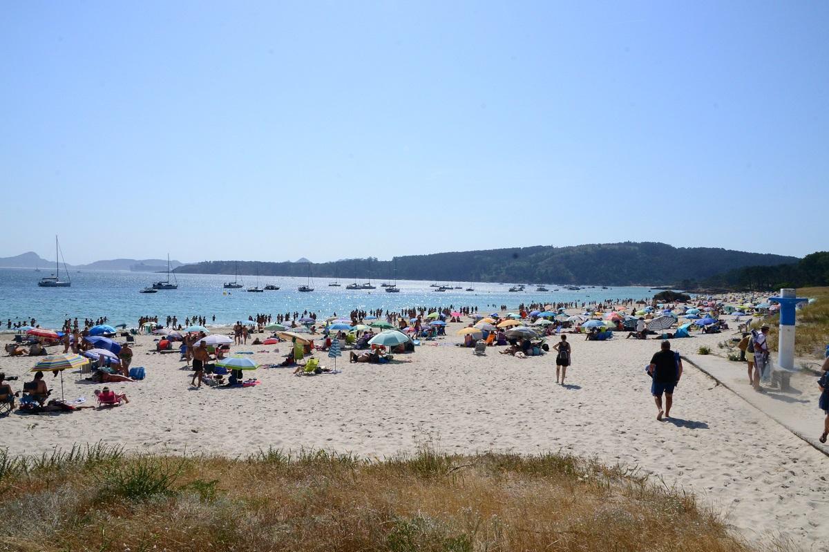 Playa de Nerga, en las inmediaciones de la vivienda en propiedad del inquilino