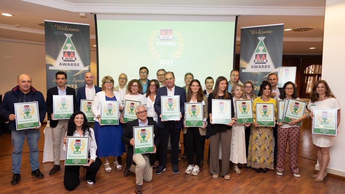 Els càmpings gironins L’Àmfora i El Delfín Verde, premiats amb els prestigiosos ACSI Awards 2023