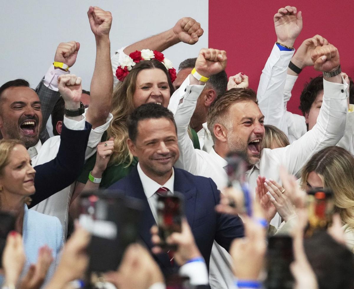 Els sondejos donen un empat entre Trzaskowski i Nawrocki a Polònia Els sondejos donen un empat entre Trzaskowski i Nawrocki a Polònia