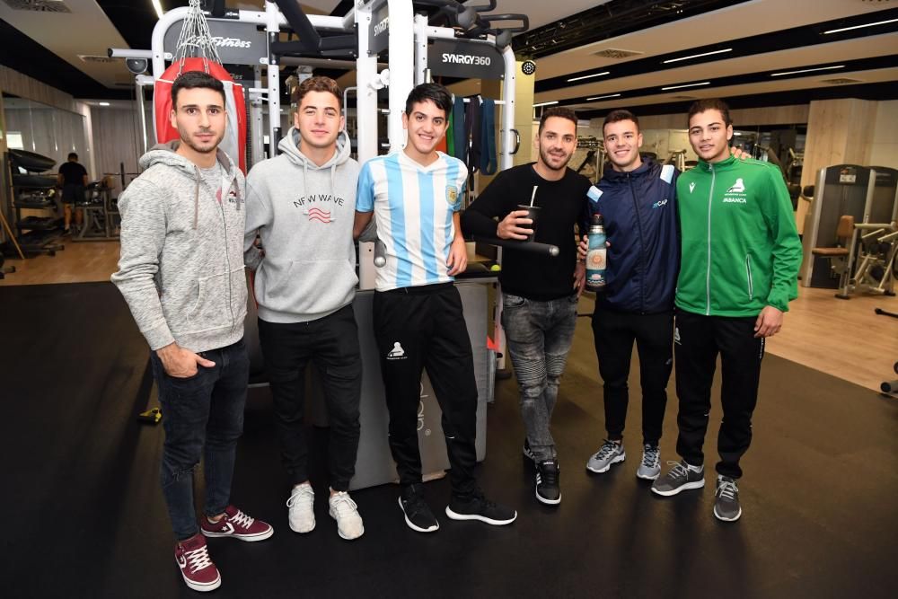 Los seis jugadores argentinos del Liceo