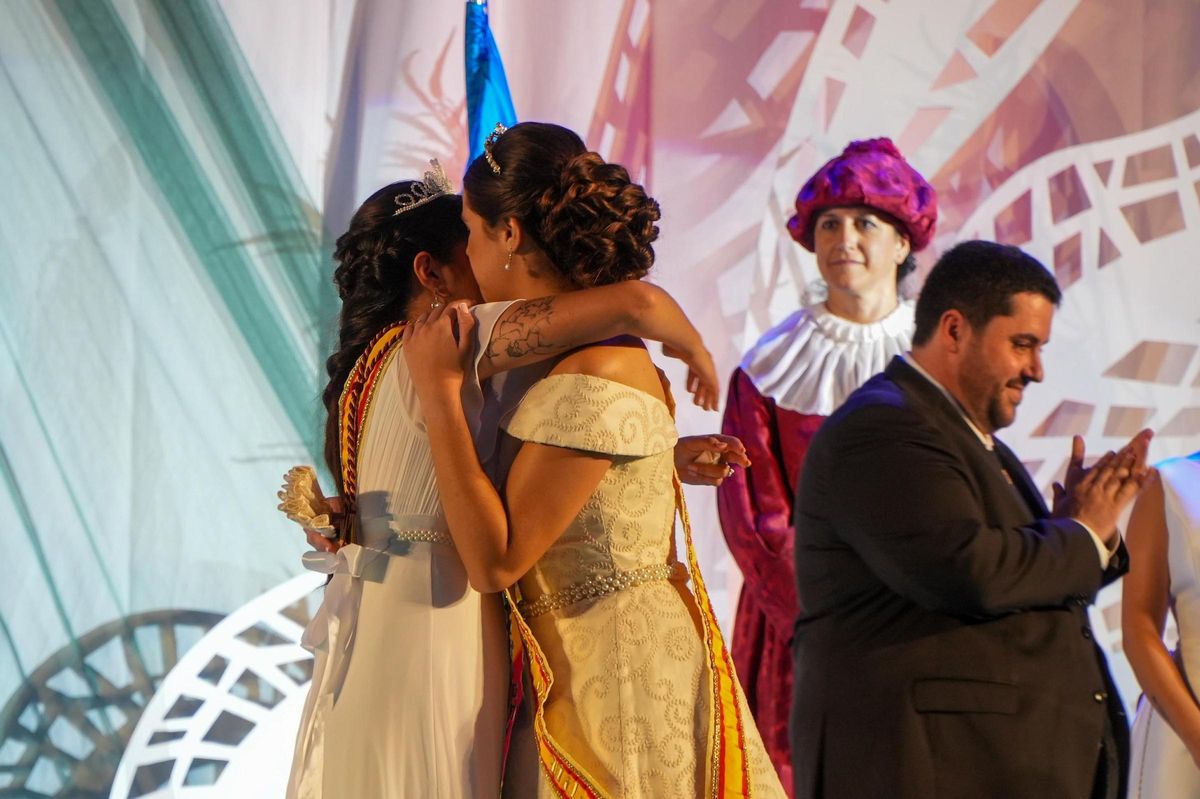 Emotividad en la ceremonia.