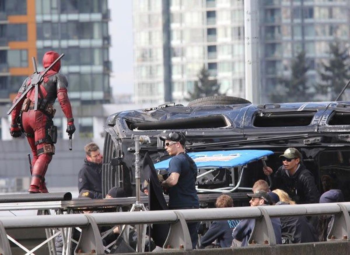 Masacre se lanza contra un coche en el rodaje de la película en Vancouver