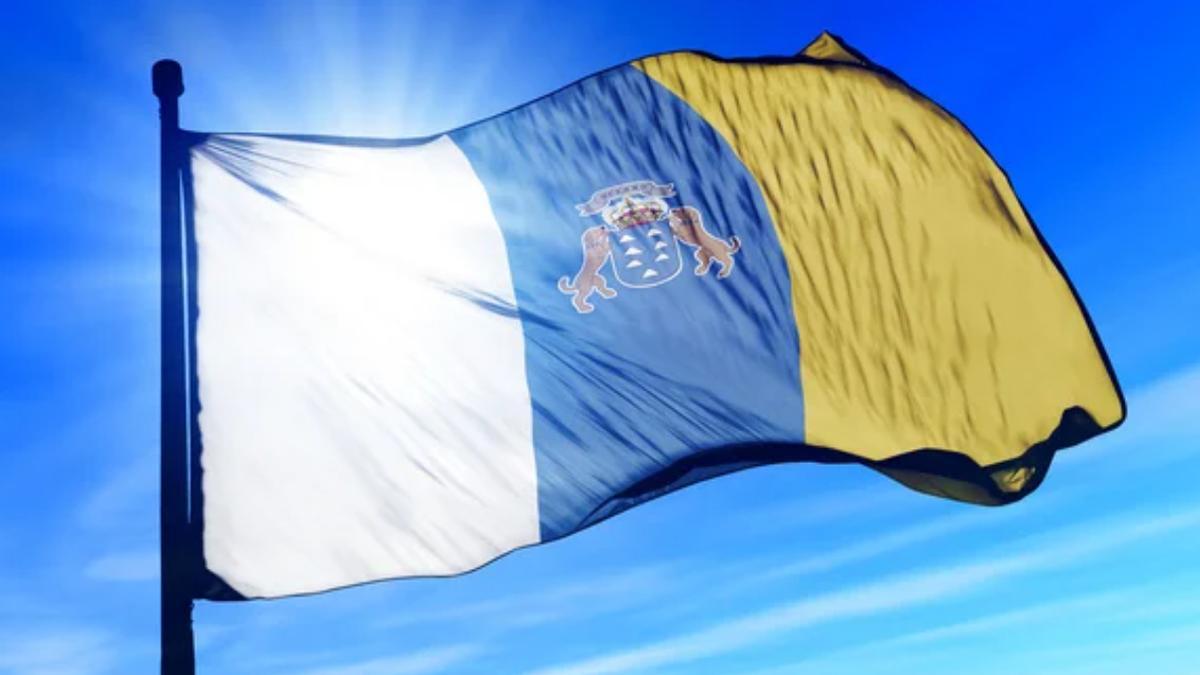Bandera de Canarias.