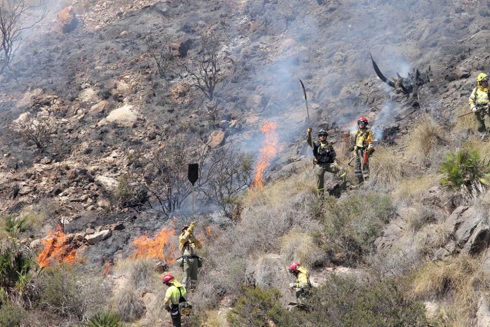 Incendio en Portman