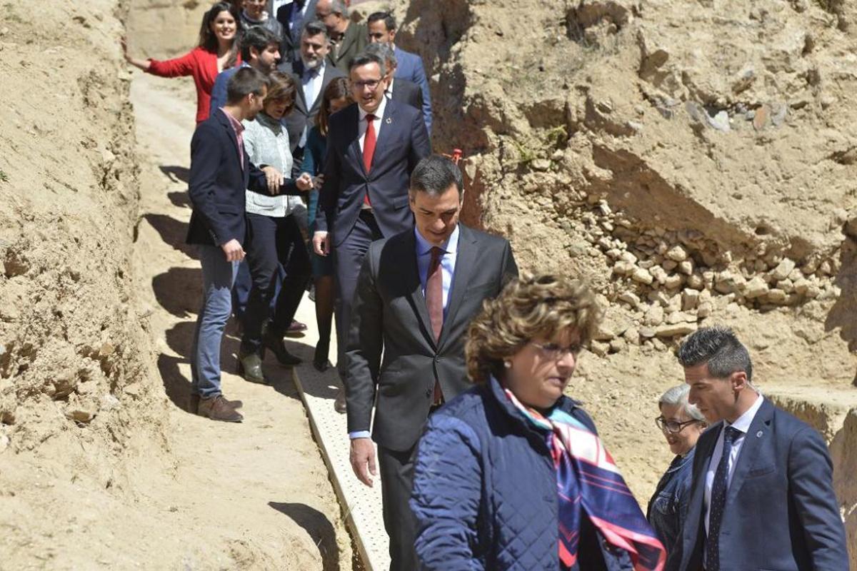Visita de Pedro Sánchez en Cartagena