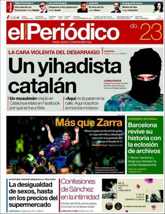 Messi, protagonista en las portadas de medio mundo