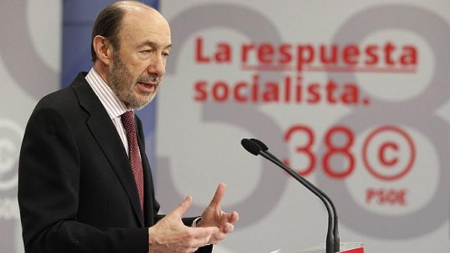 Rubalcaba explicará a Rajoy su labor de oposición