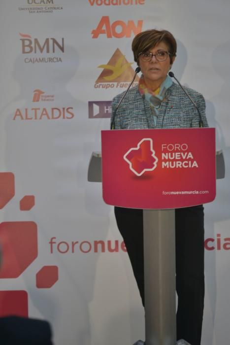 Conferencia de María González Veracruz en el Foro Nueva Murcia