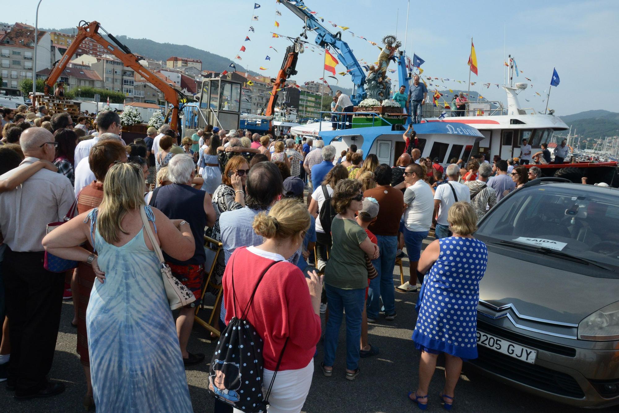 Las celebraciones de la Virgen del Carmen en Moaña