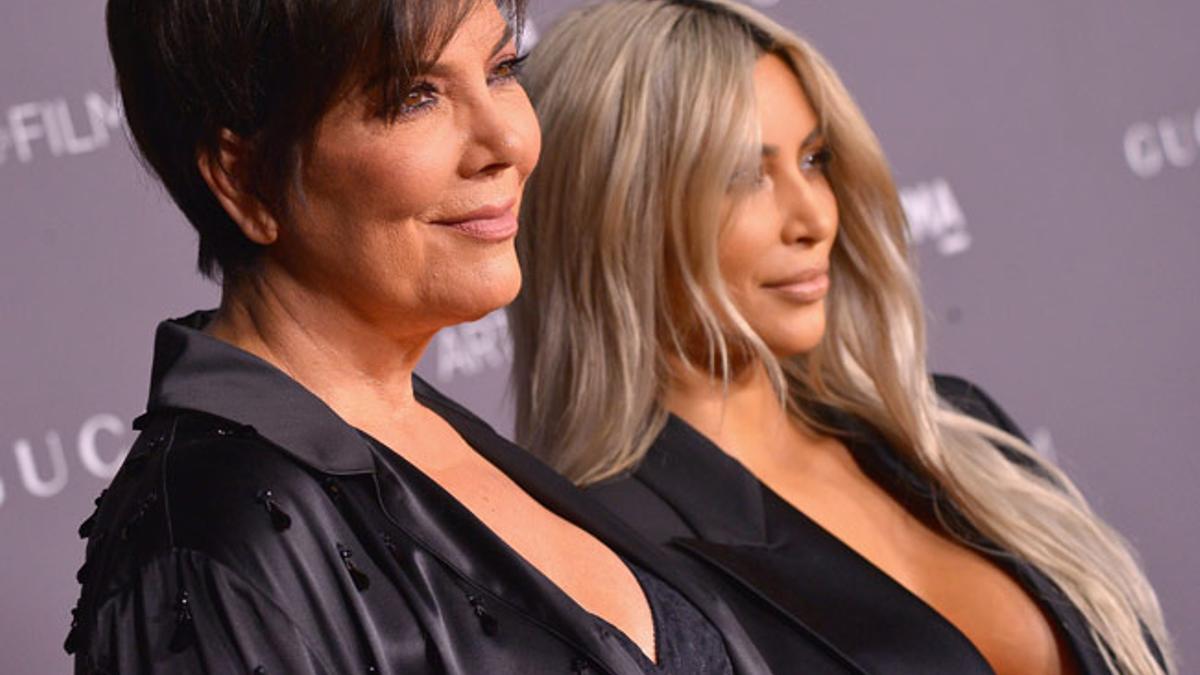 Kris Jenner y Kim Kardashian