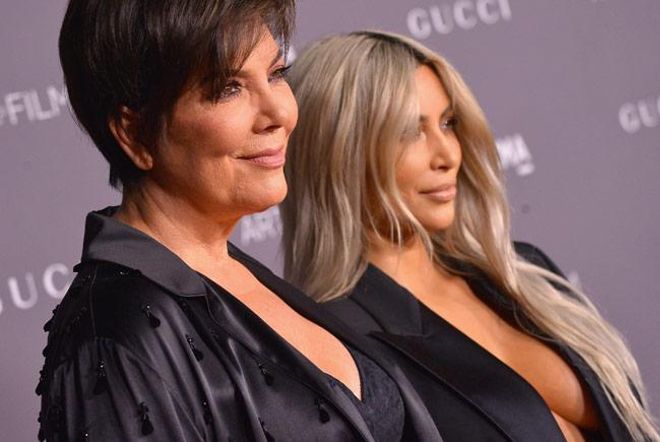 Kris Jenner y Kim Kardashian