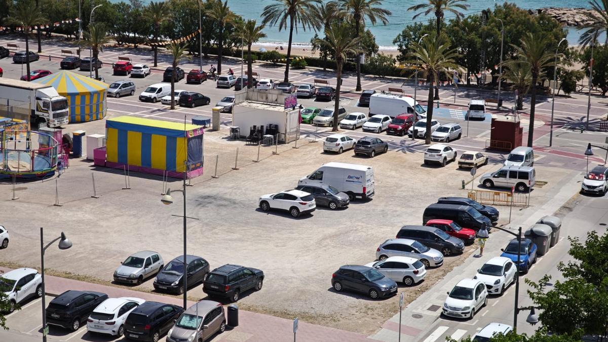 Foto del paseo Fora Forat, donde está proyectada la futura zona verde.