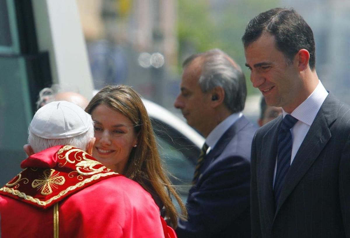 Con el papa Benedicto XVI