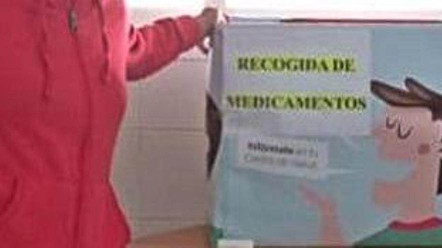 Caja para recogida.