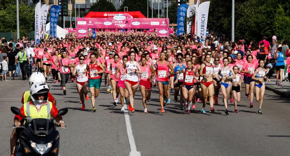 Carrera de la mujer 2018 en Gijón