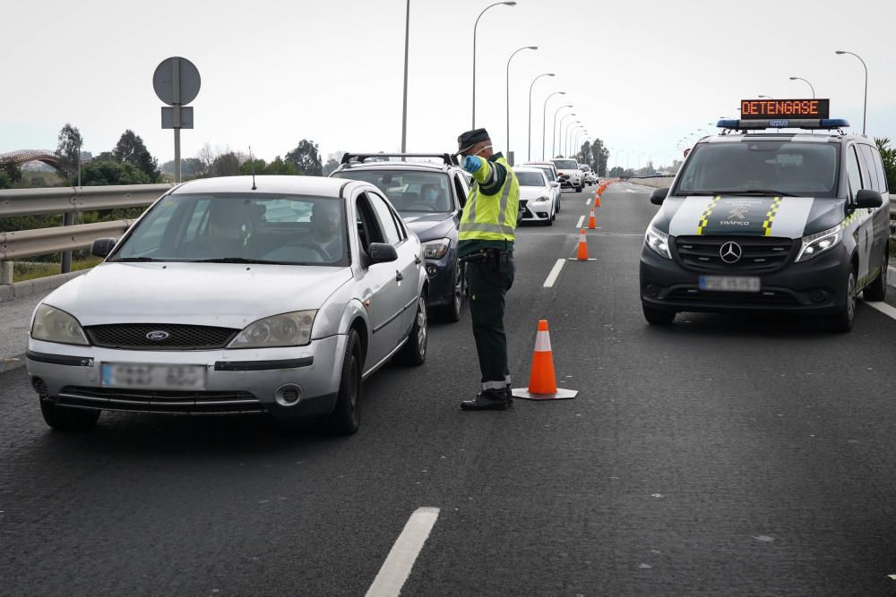 La Guardia Civil incrementa los controles de tráfico en Málaga