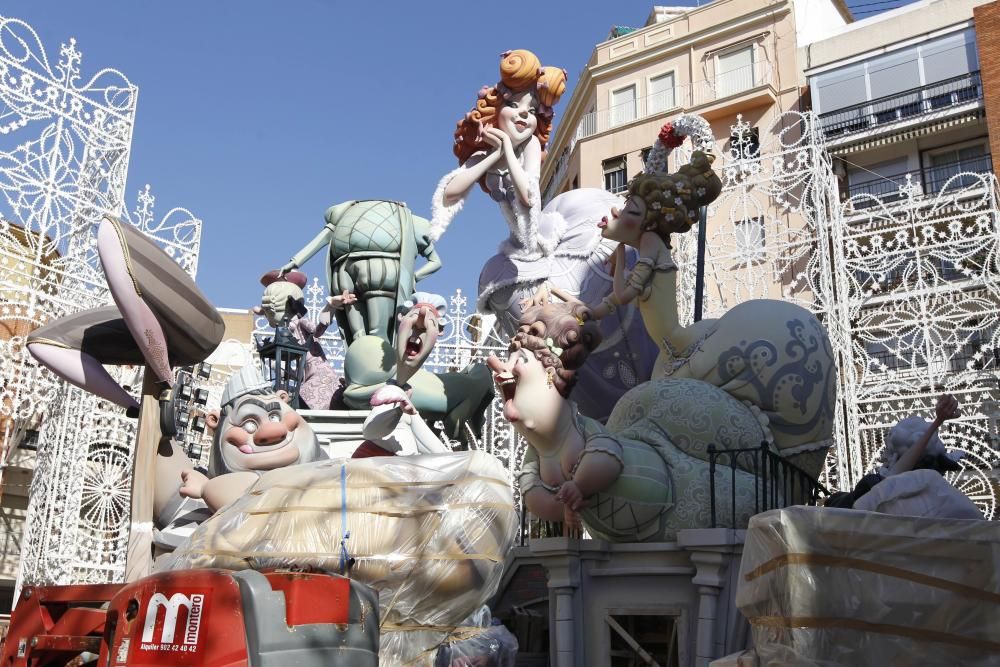 Las fallas ya están en la calle