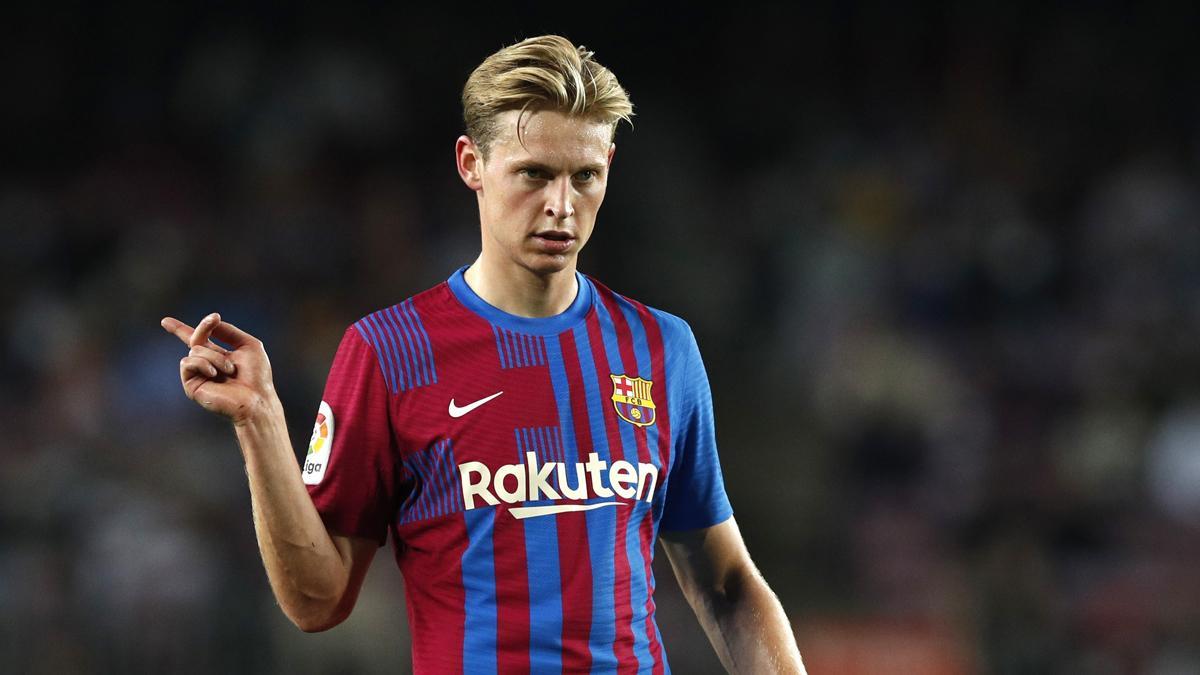 FC Barcelona - Benfica: Frenkie De Jong también tuvo el gol en sus botas...o en su cabeza