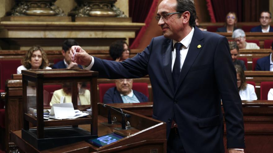 Josep Rull, nuevo presidente del Parlament con los votos de Junts, ERC y CUP