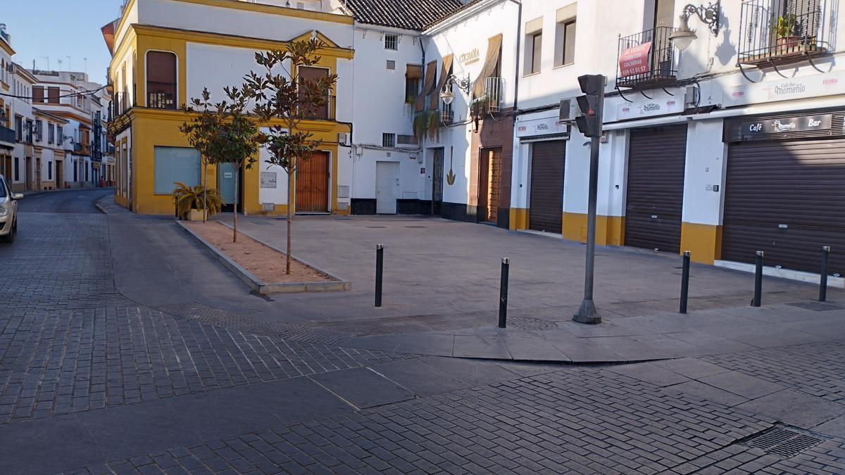 Eje peatonal de San Lorenzo, en una imagen facilitada por San Lorenzo Existe.