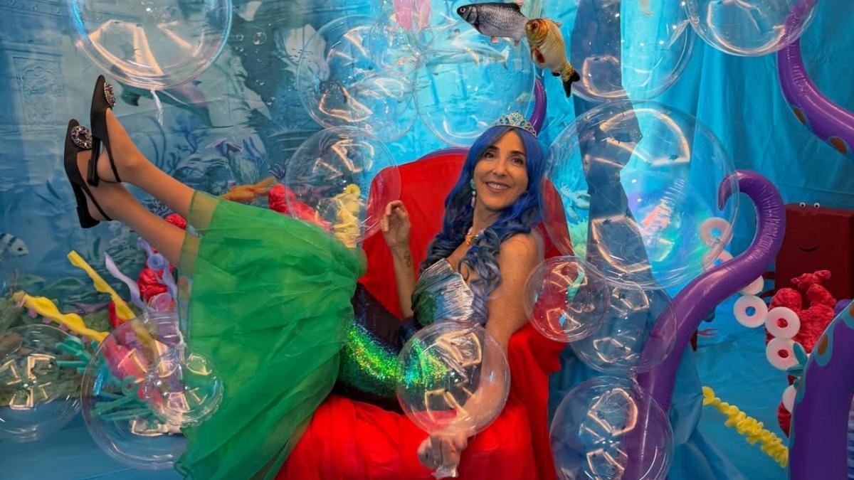 Paz Padilla ha convertido su casa en un fondo marino supermágico ¡y bonito!