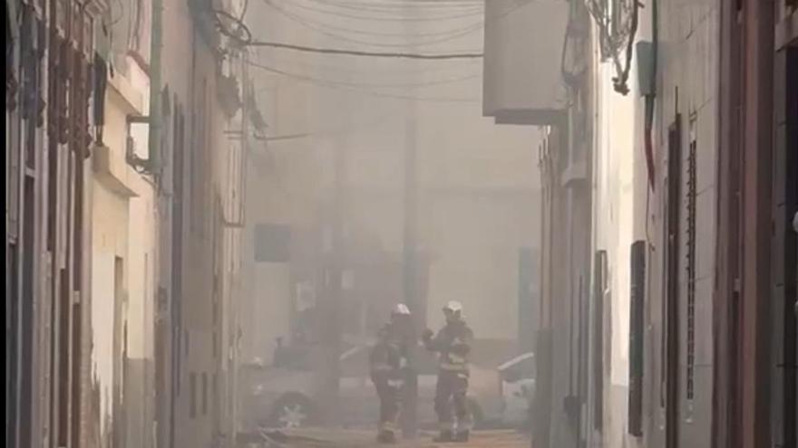 Incendio en una vivienda de Arenales (21/07/26)