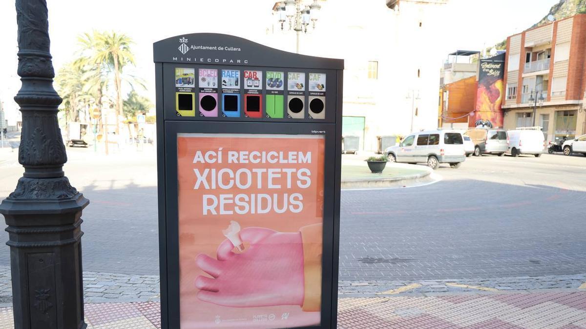 Los ‘miniecoparques’ para residuos pequeños llegan a Cullera