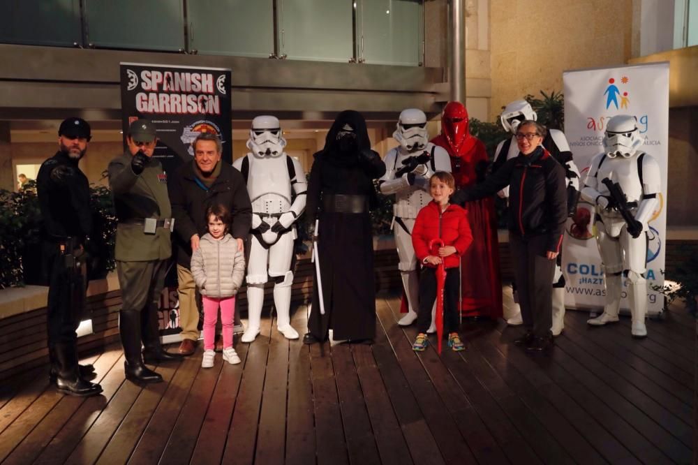 Las fuerzas imperiales ofrecen un rayo de luz a los niños tratados contra el cáncer.