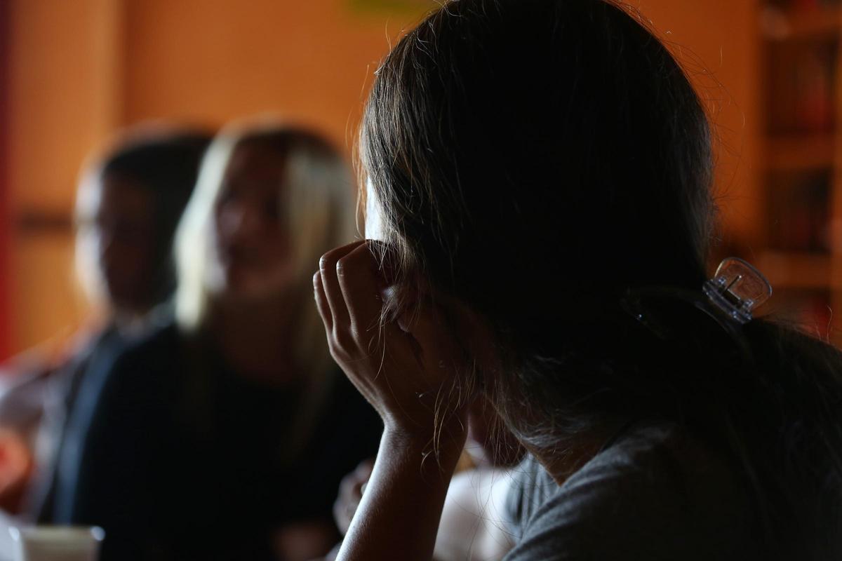 Adolescentes de la escuela terapéutica de Can Ros, en Aiguamúrcia (Tarragona).
