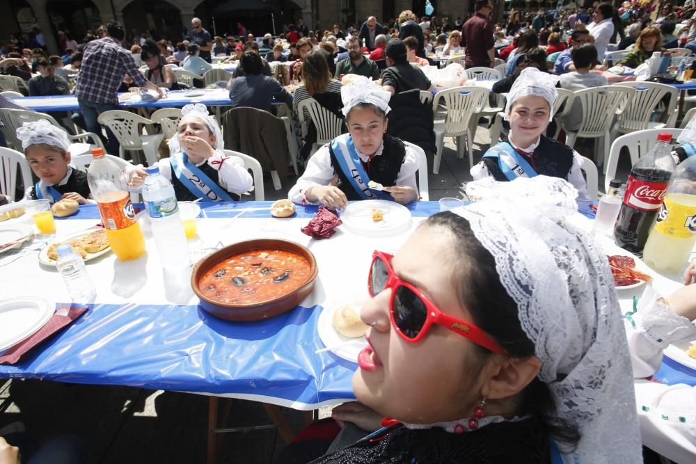 Comida en la calle en Avilés 2017