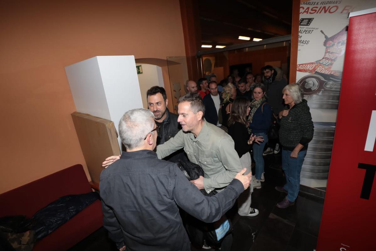 Presentación en la Filmoteca de Zaragoza del documental de Manolo Kabezabolo