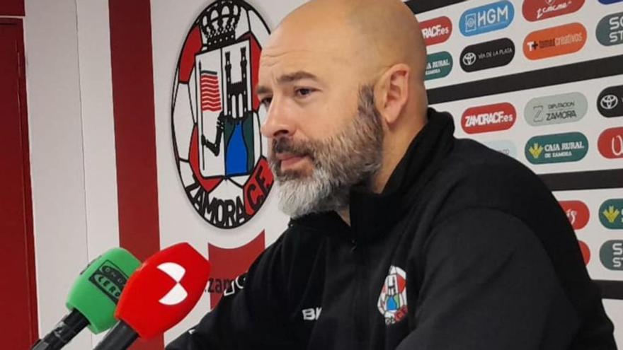 David Movilla, ayer en la sala de prensa del Ruta de la Plata. | MLS