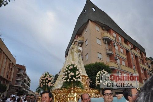 Traslado de la Virgen del Buen Suceso a San Juan Bosco Cieza 2014