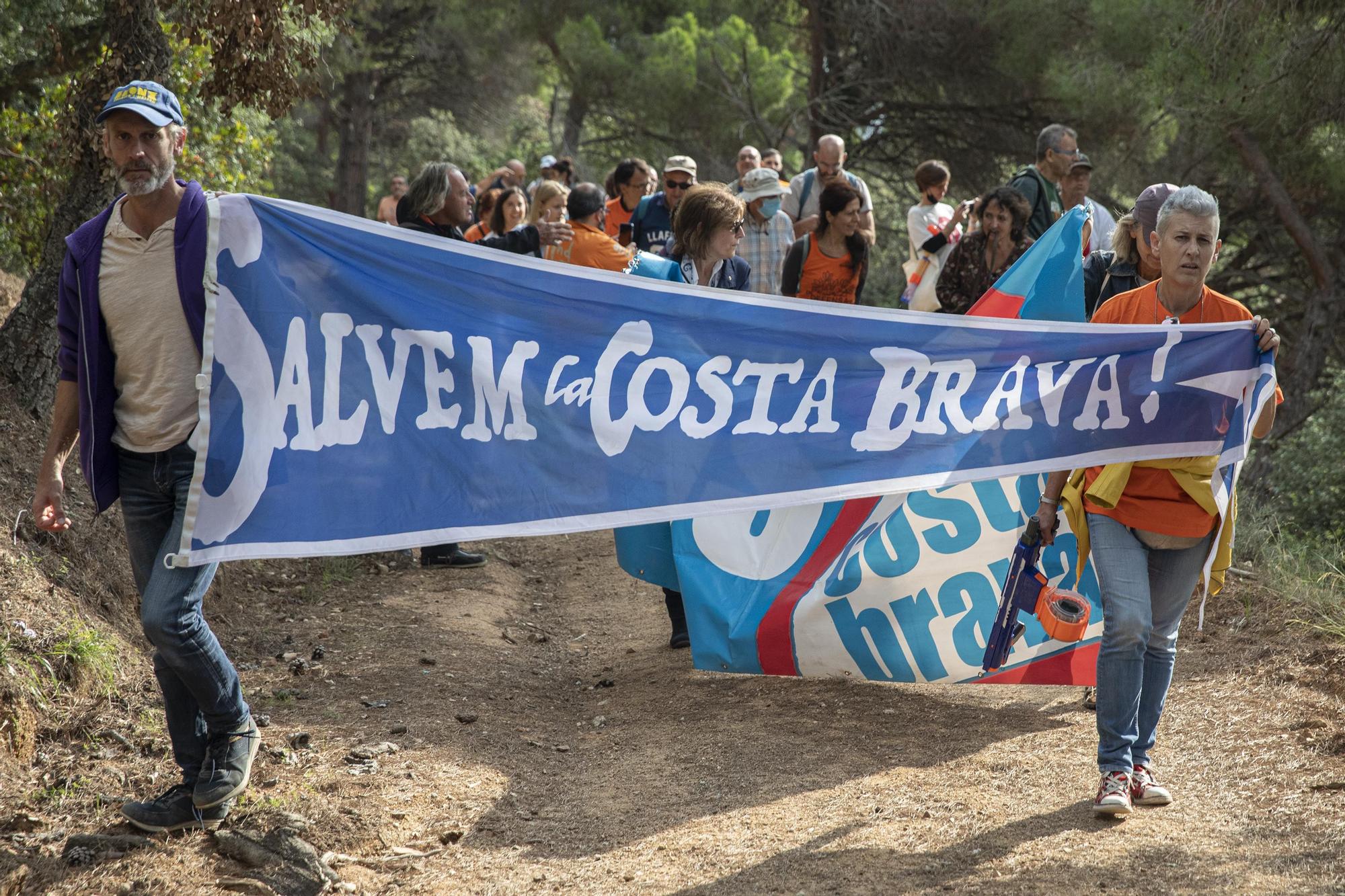 Manifestació del SOS Costa Brava